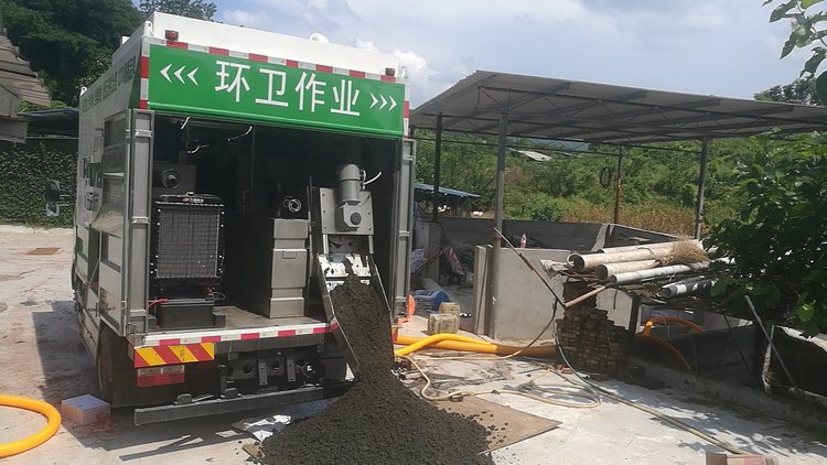 打安镇污泥干湿分离技术