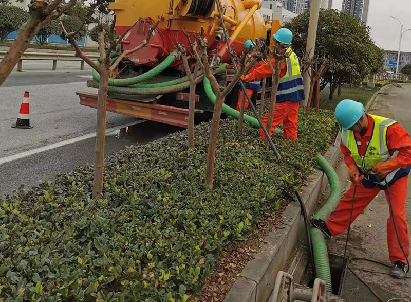 打安镇市政管道清淤